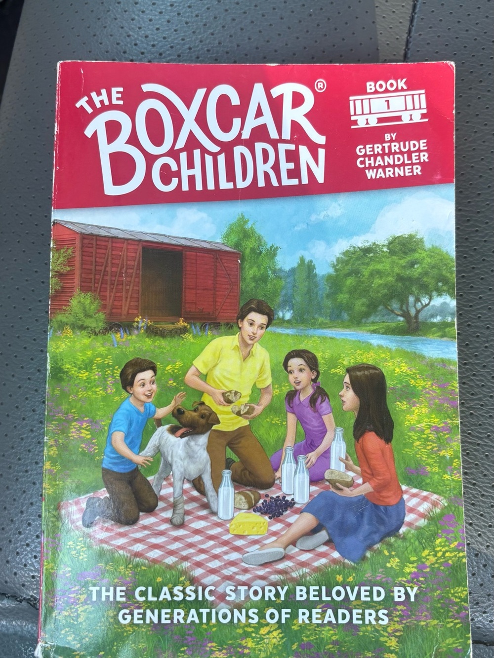 The Boxcar Children - Classic Kids Book (Red)